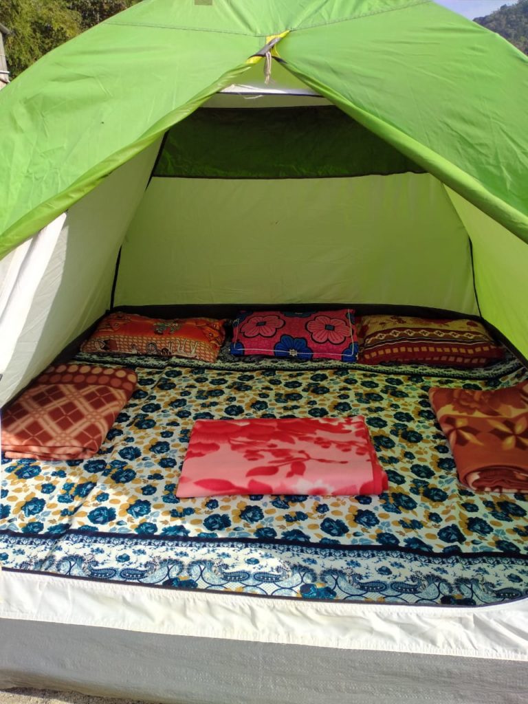 Shnongpdeng Camping tripple sharing tent