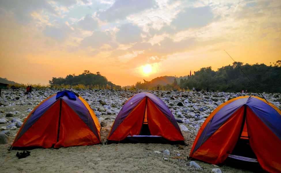 Sohbar campsite sunset